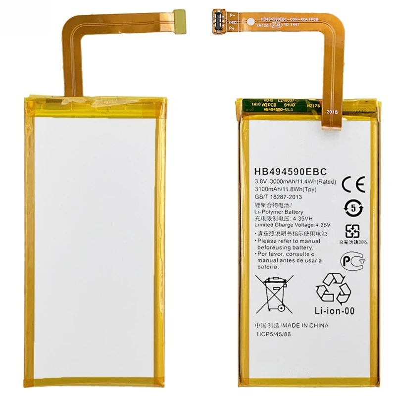 For Huawei Honor 7 Mobile Phone Built-in Battery HB494590EBC Brand New and Durable Charging 3000mAh