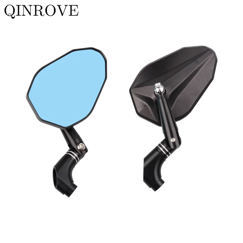 

Motorcycle Accessories CNC Aluminum Rear Mirror 8 10mm Side Mirror Universal For Suzuki GSR 600 Bandit Yamaha Tracer Vespa GTS
