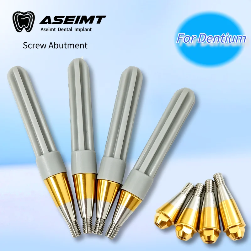

Прямые абатменты Dentium Multi-Unit из титана, OEM/ODM, для зубных протезов CAD/CAM, индивидуальные абатменты, прямые продажи с завода