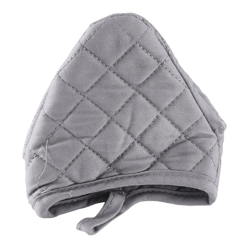 Luvas De Algodão Isoladas, Conjunto de clipes de mão de silicone, Forno microondas Almofada de isolamento de cozinha