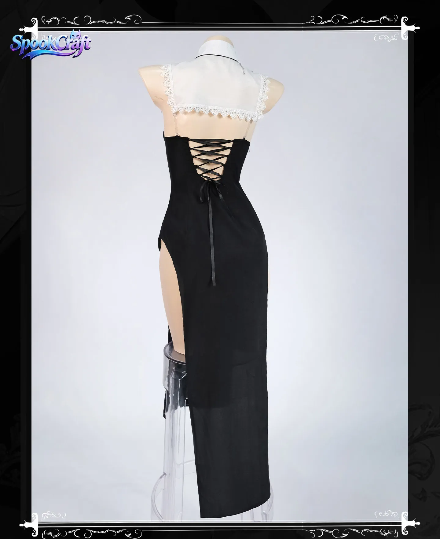 Original Nun Cosplay Costume Pure Desire Cute Uniform Women Halloween Fancy Dress Anime Role Play Outfit view 6