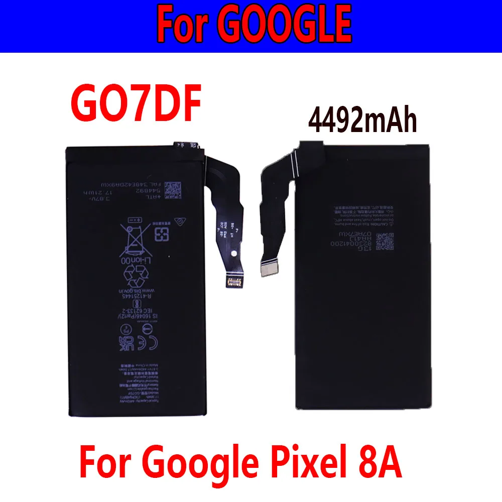 2025 year Hot selling GOIDF 4492Amh Replacement Battery For Google Pixel 8A Phone Battery  + Tools