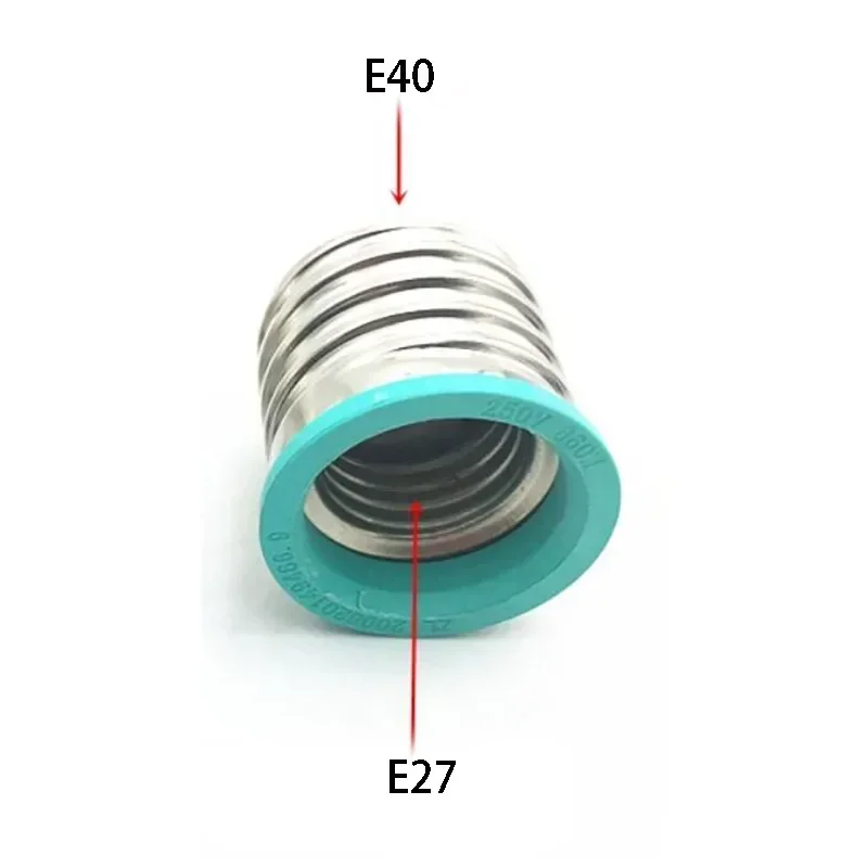 

1pcs LED Adapter E40 To E27 Ceramic Lamp Holder Converter Socket Light Bulb Lamp Holder Adapter Plug Extender Led Light