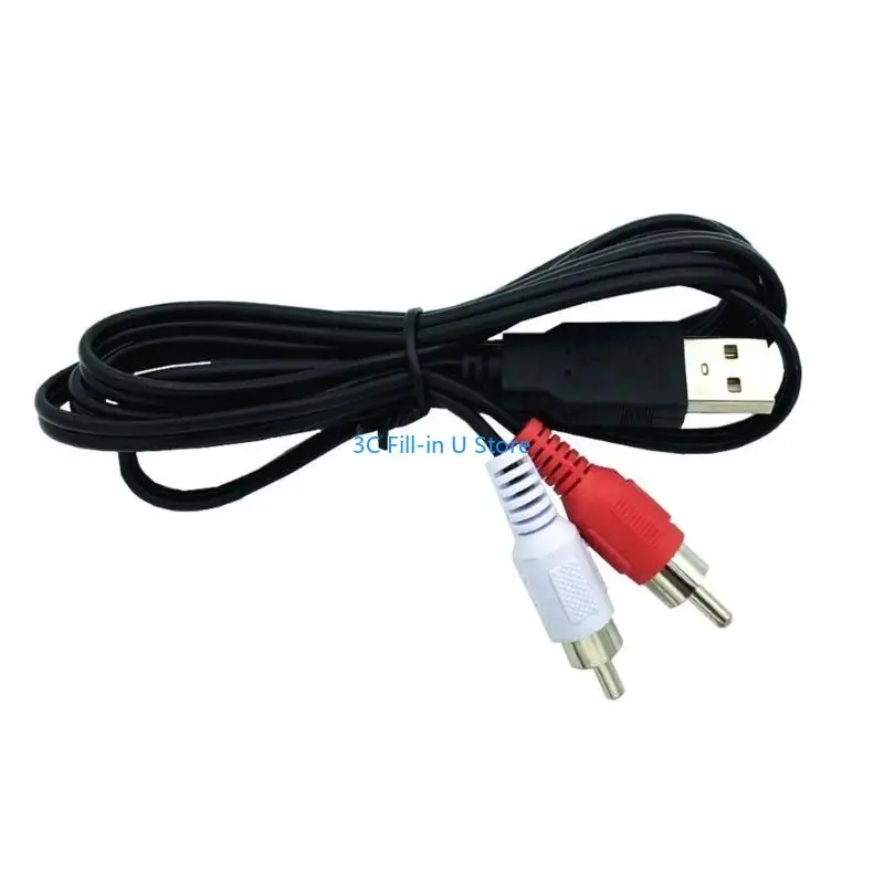 G8ta Double maschio USB 2.0 Adattatore video per visualizzazione dei contenuti della videocamera PC acquisizione Top