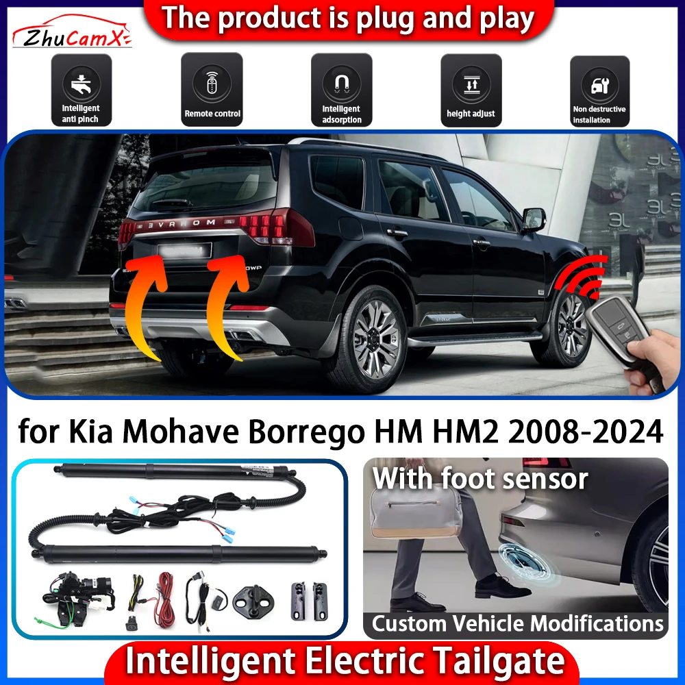 Smart Powered Tailgate System for Kia Mohave Borrego HM HM2 2008-2024 Automatic Intelligent Electric Trunk Lift Control Kit