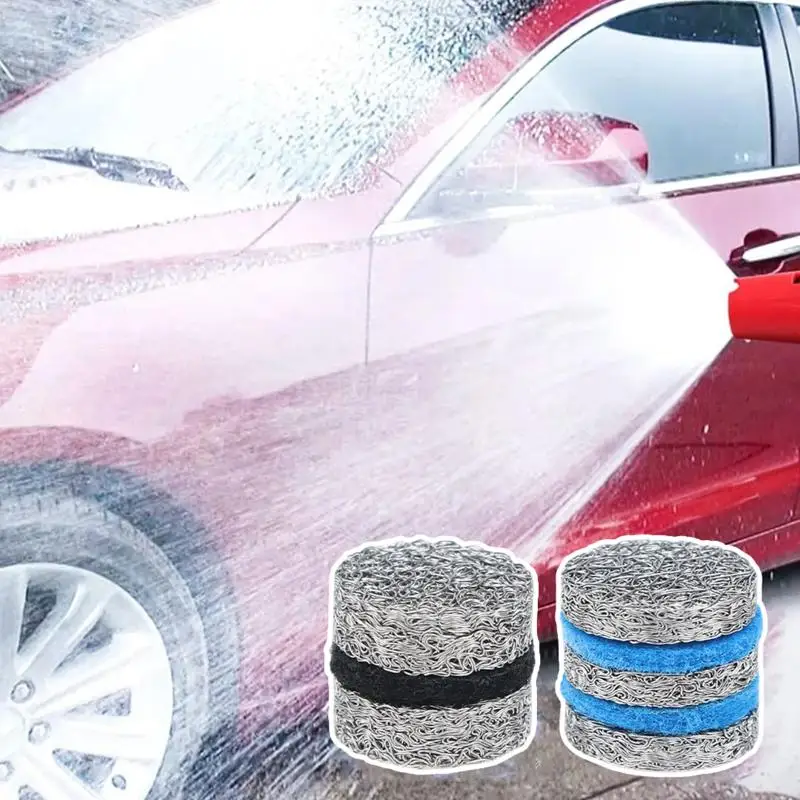 【CC】3layer 3pcs/5layer 3pcs Universal Foam Cannon Foam Maker Mesh Filter Foaming Machine Mesh Filter For High Pressure Washer
