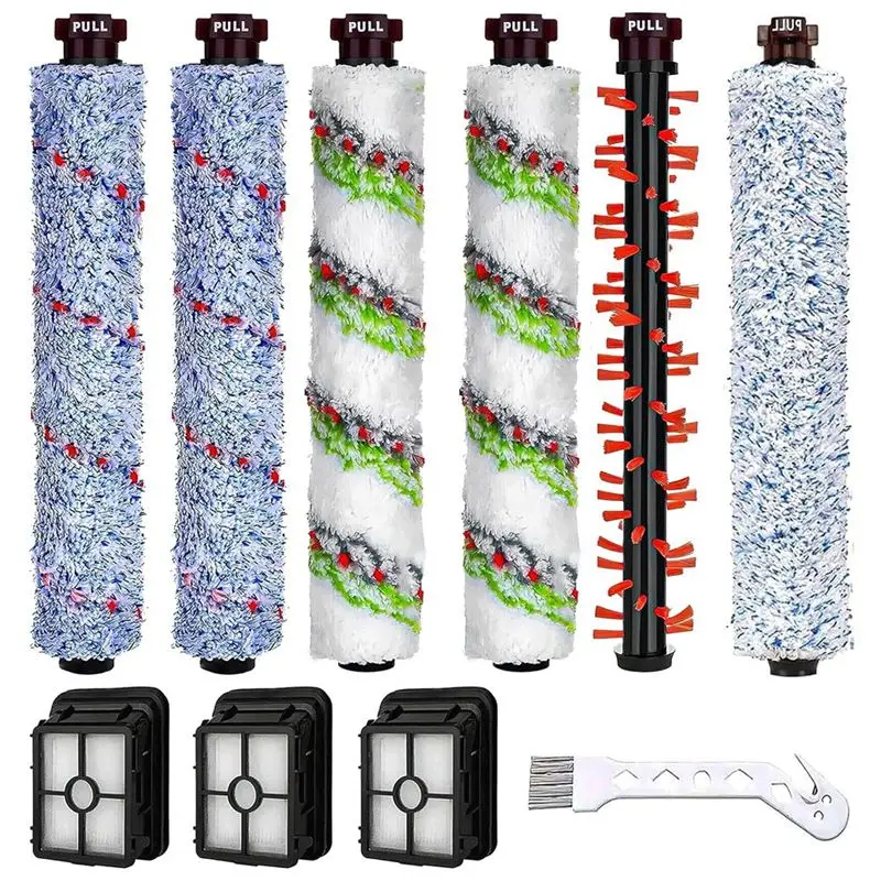 

A19Q-запасные части для серий Bissell Crosswave 2306A и 1785, вакуумный фильтр 1866, рулон щетки для разных поверхностей 1868