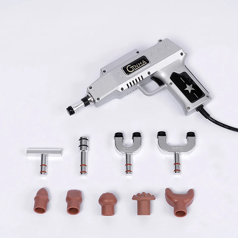 

Professional Massage Neck Machine Electric Body Muscle Massager Impulse Gun Pain Relief Chiropractic Adjusting Tool portable mas