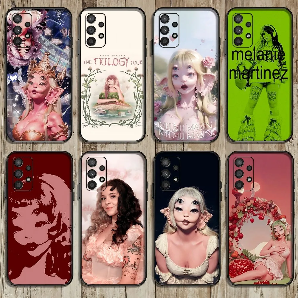 

Singer Melanie Martinez Phone Case For Samsung Galaxy A52 A12 A51 S21 Edge S22ULTRA S23 S24 Plus Ultra Black Cover