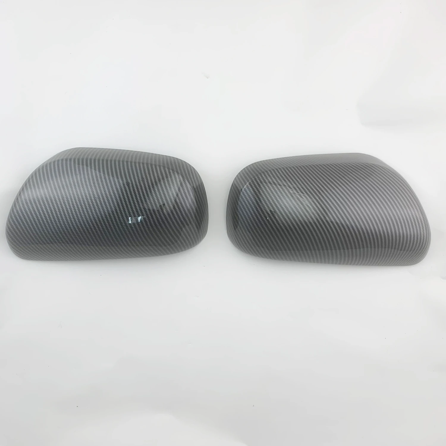 Car Carbon Rearview Accessories Plated Door Mirror Cover Trim Paste Style For Scion xA 2004 2005