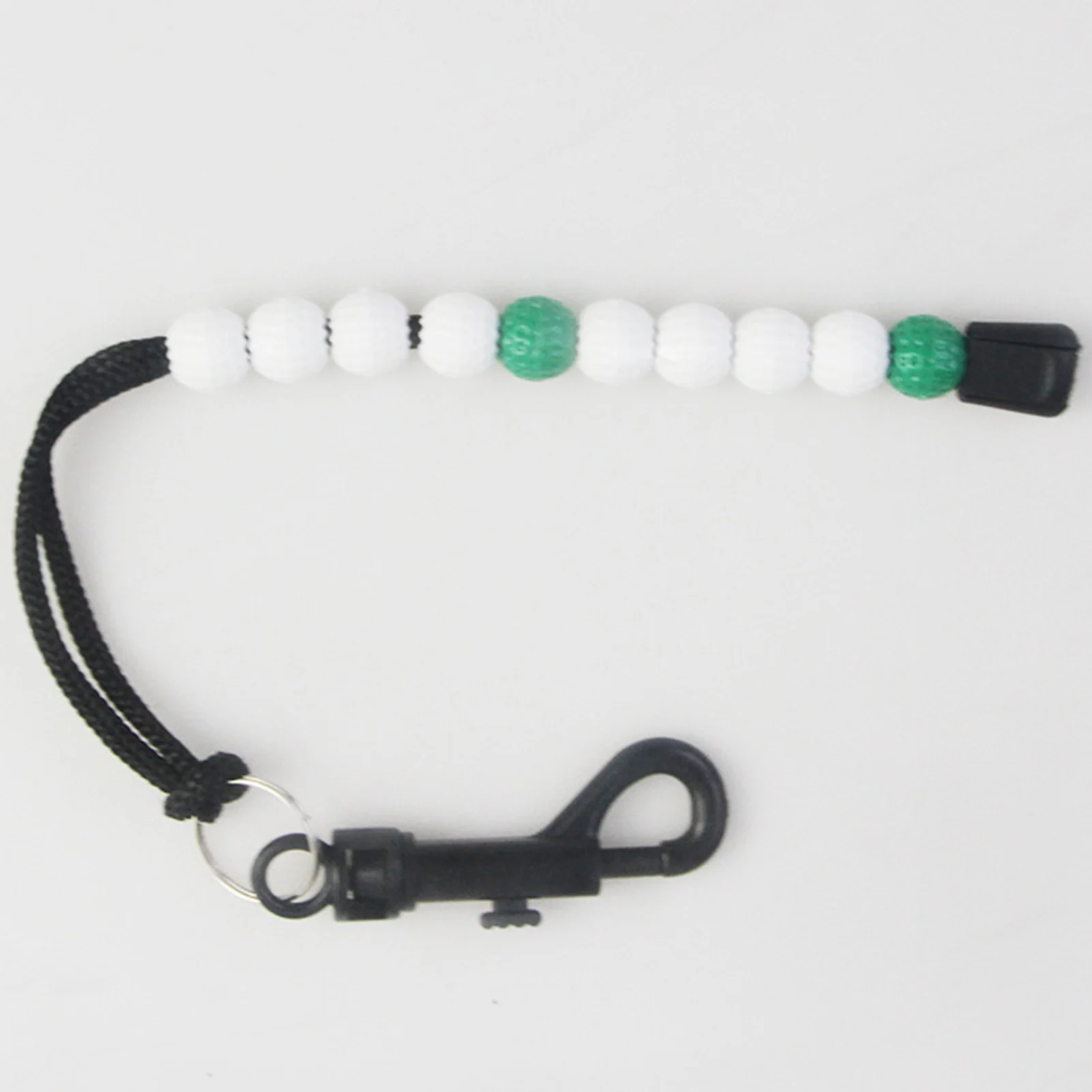 عداد خرز الجولف المحمول، سلسلة مطرزة من البلاستيك المتين، هدايا الجولف للرجال والنساء اللاعبين #2