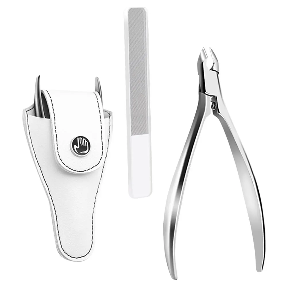 

Nail Trimmer Dead Skin Pliers Set Manicure Tool Nippers Grooming Tools Groove White