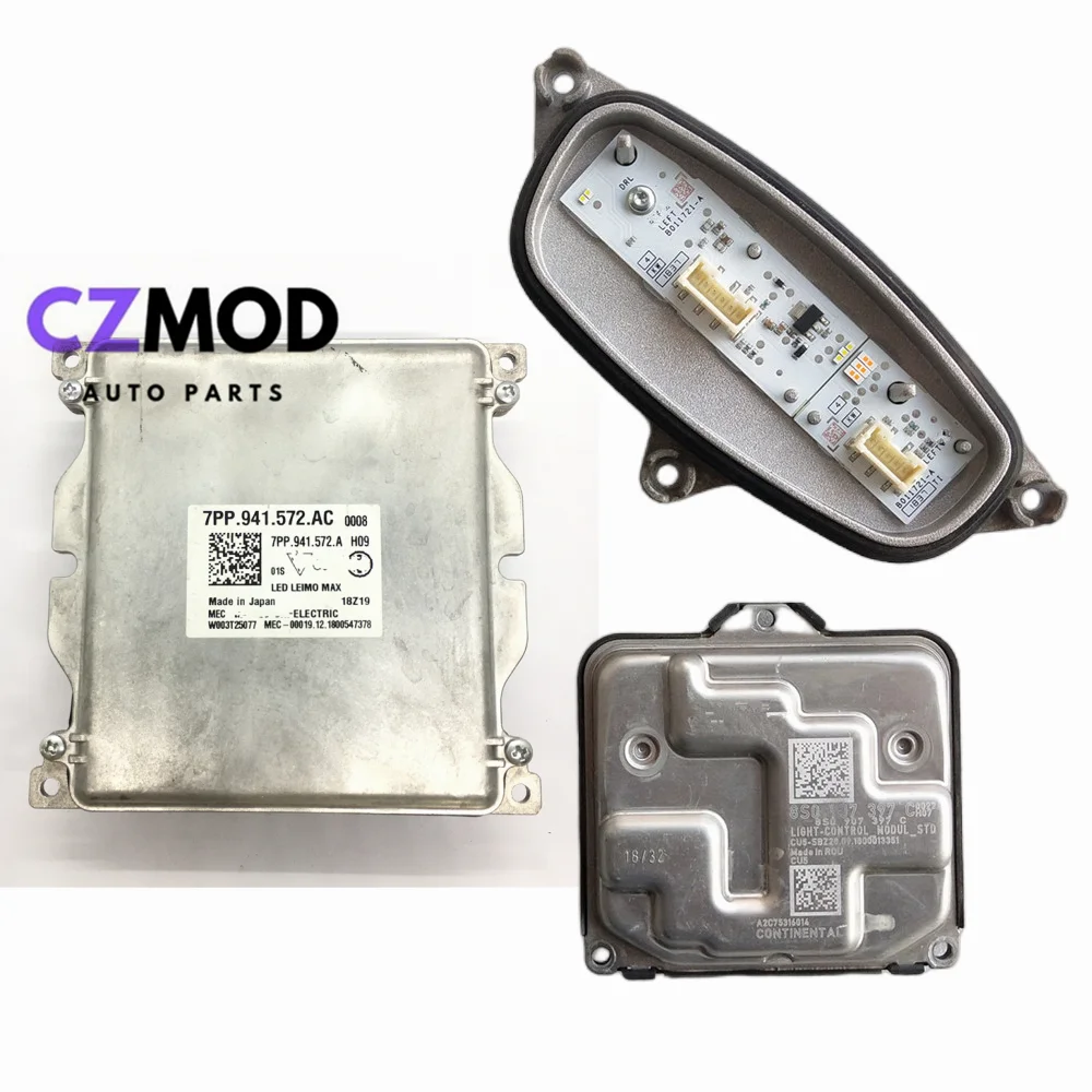 CZMOD Original Control Module 7PP941572AC 8S0907397C Full LED Turn Signal DRL 81A998474 81A998473 FOR 2018 A-UDI Q2