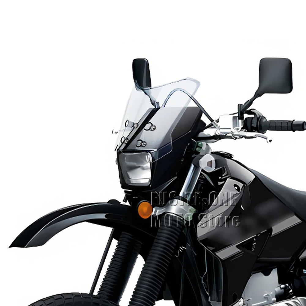 

For suzuki DR-Z400S 2024 motorcycle adventure windshield extension style Windscreen Wind Deflector Screen