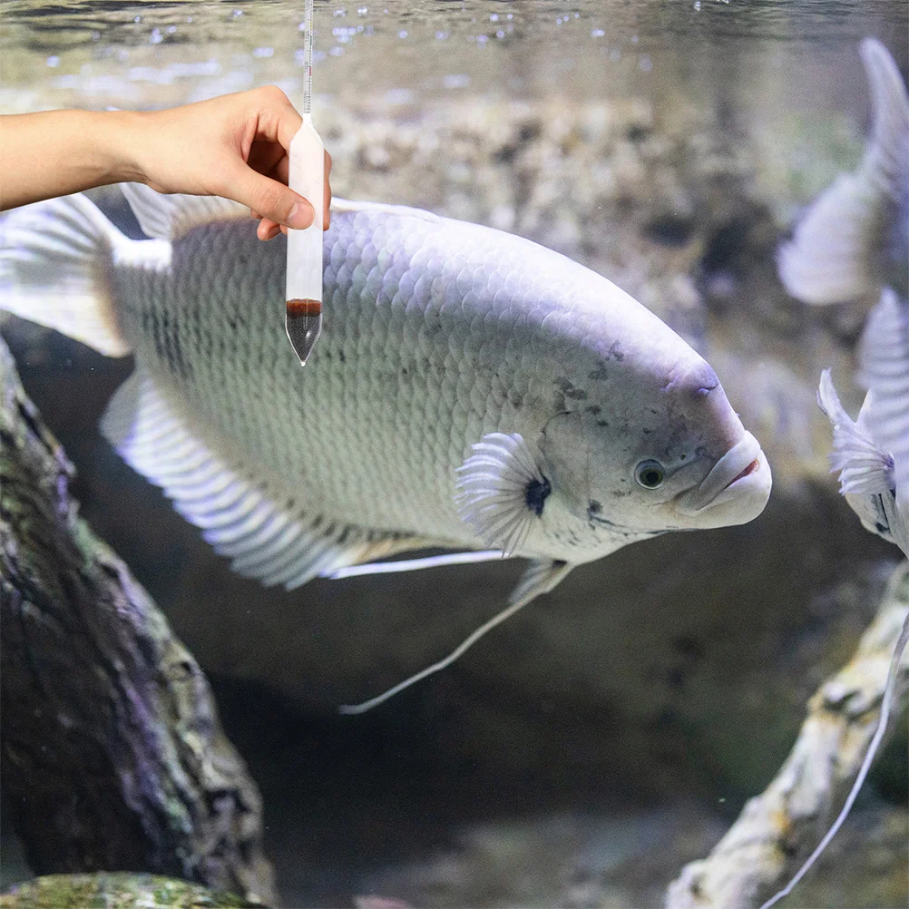 

2Pcs Premium Salinity Hydrometer Durable Glass Aquarium Supplies Quick Easy Measurement Tool Salinity Hydrometer