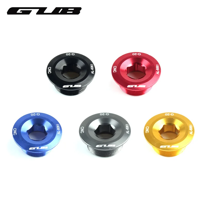 GUB Bicycle Crank Cover Bolt Mountain Bike Bottom Bracket Chainwheel Screws MTB Crankset Fixing Bolt Screw for SHIMANO