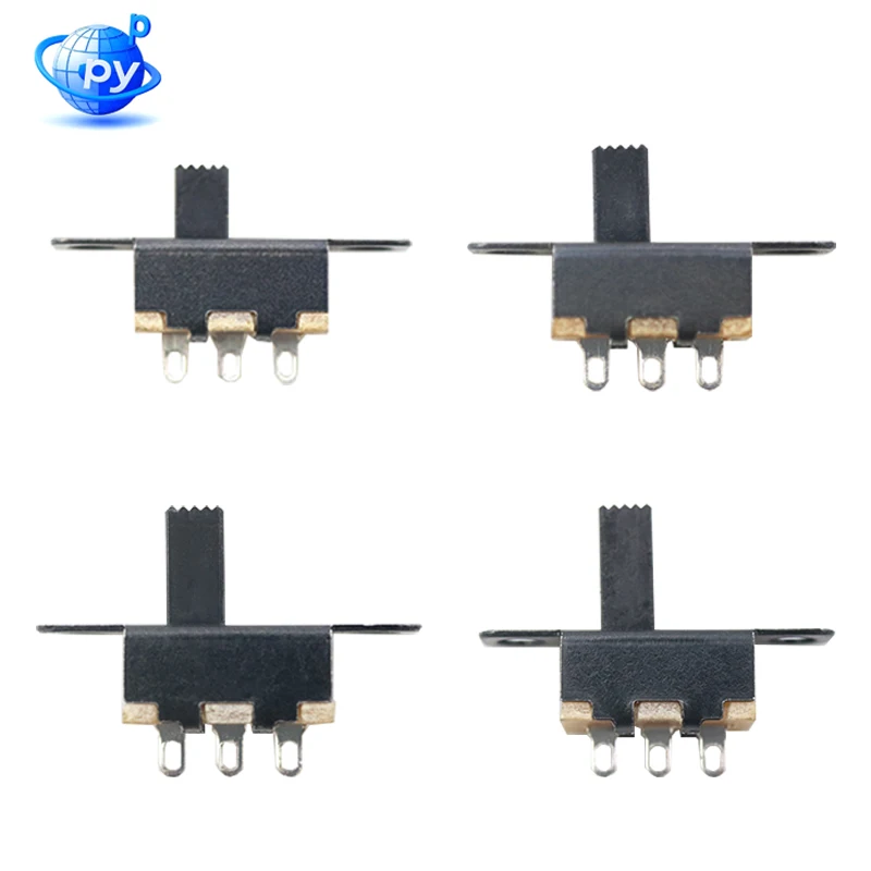 SS12F15G SPDT Slide Switch 3 Pin 2 Position - Black Mini PCB Switch 10/50PCS Solder Lug for DIY Electronics  Electrical Tools