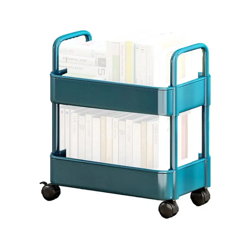 Rolling Cart Kitchen Storage Utility Cart Trolley Heavy Duty Detachable Slide Out Organizer Multifunctional Rolling Storage Cart