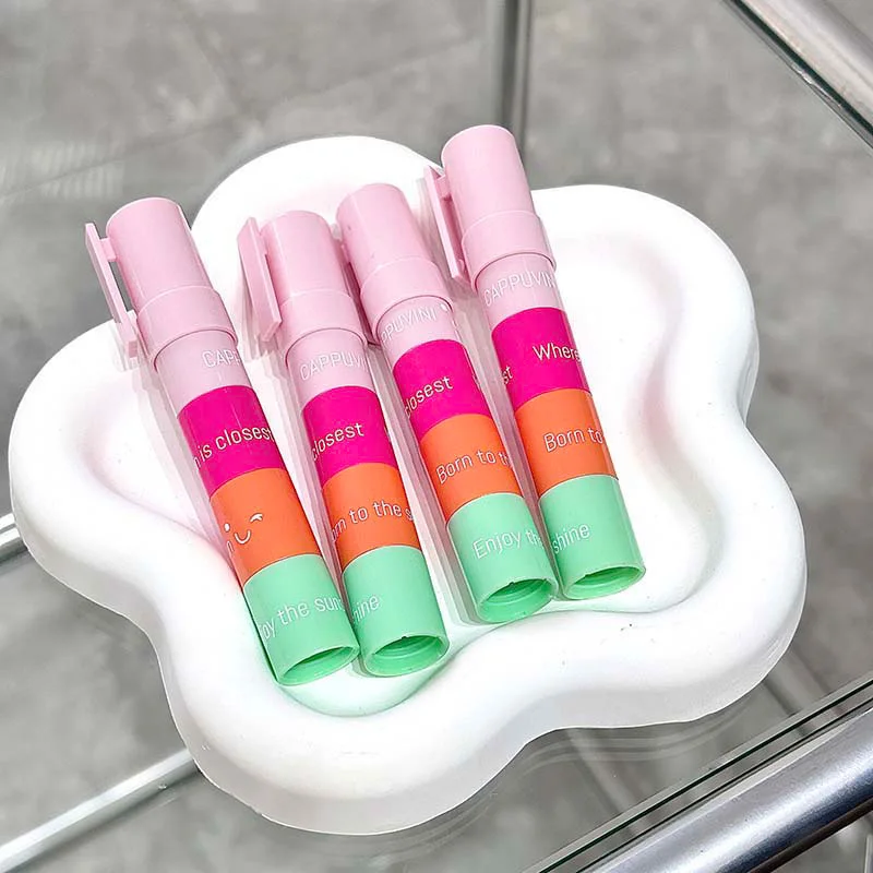 Cappuvini Stackable 4-in-1 Lip Balm - odżywcza formuła z nawilżaniem i złuszczaniem dla miękkich i elastycznych ust