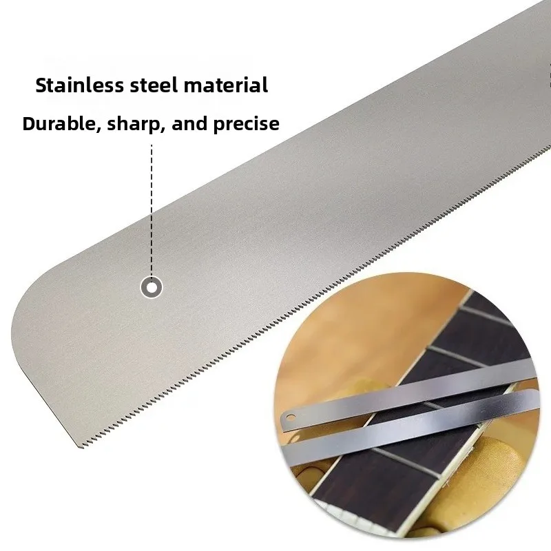 Electric guitar string pillow, slotted file, high-precision string pillow, string pitch adjustment, product maintenance