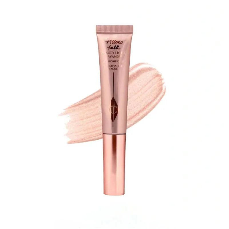 Charlotte Tilbury Beauty Magic Serum Hydrate Brighten Pre Makeup Highlighter Vloeibare Highlight Air Cushion Pen Gouden Tube Lipstick