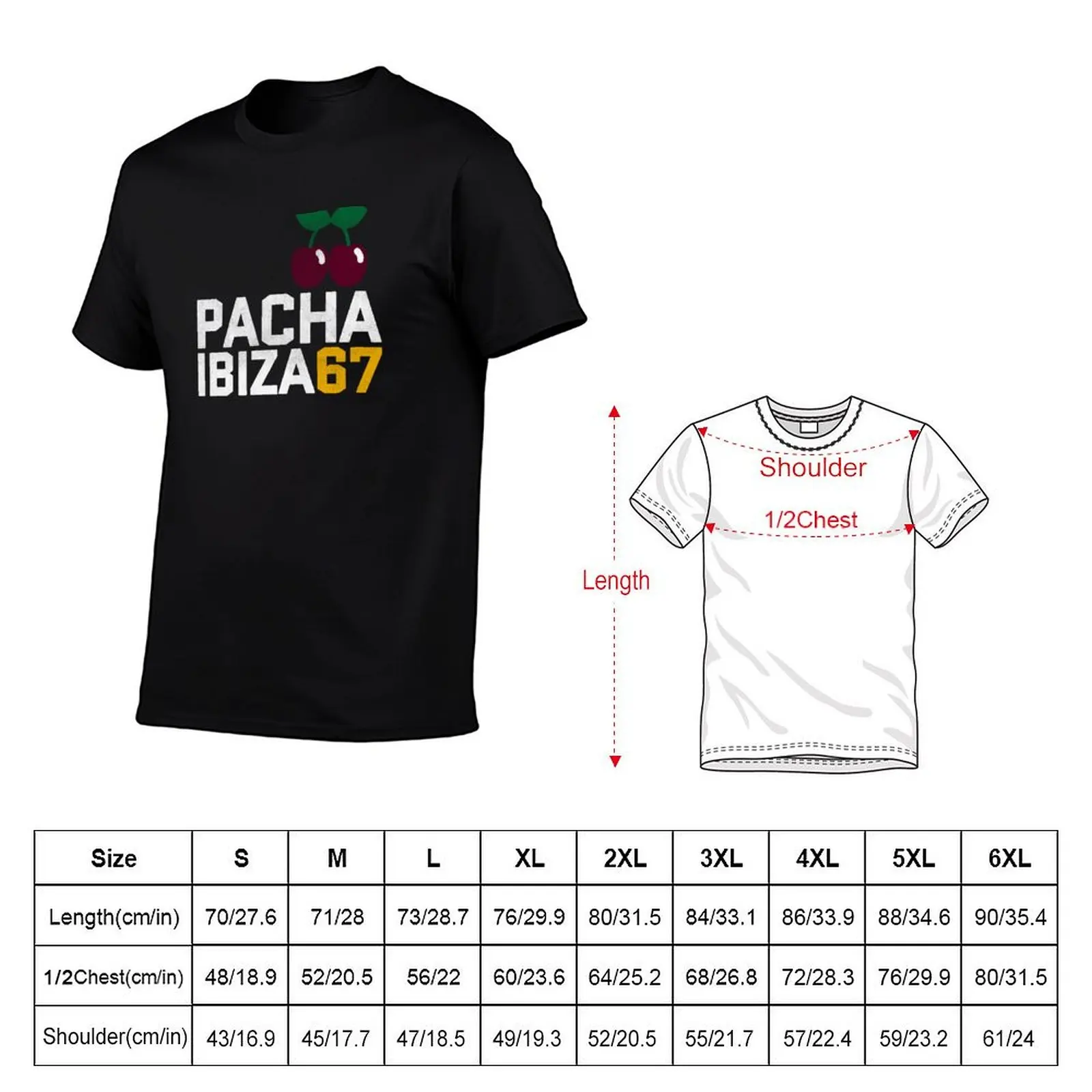 Pacha Ibiza 67 T Shirt - Music Merchandise T-Shirt Thanksgiving Day Tee Top