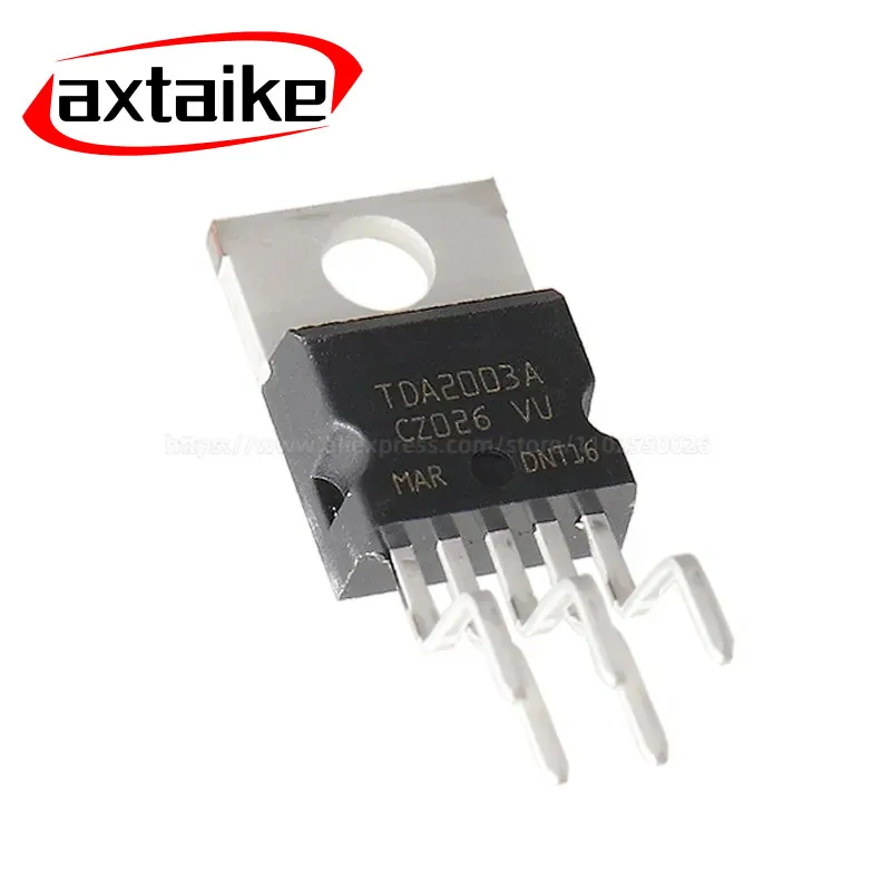 

10PCS TDA2003A TDA2030A TDA2050 TO-220-5 TDA2030 TDA2003 TDA2030L TDA2003L DIP 18W AUDIO AMPLIFIER IC Operational amplifier