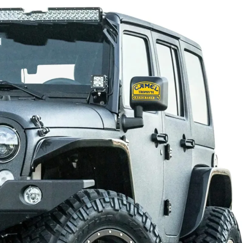 13cm Camel Trophy Sticker for Car Stickers Accessories Cover Scratches Personality, Stylish, Exterior Parts Products Decoration