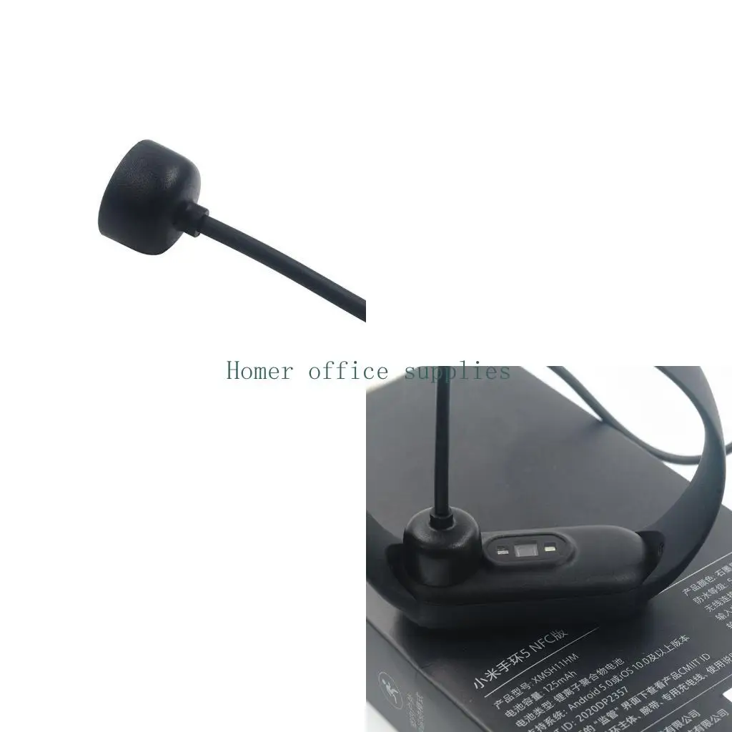 

K43B Fast Charging Cable Portable Magnetic Watch Charger Device Bracelet Charger for Mi Band 5 Smart Accessories