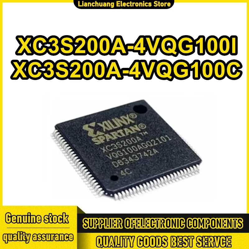 XC3S200A-4VQG100I XC3S200A-4VQG100C XC3S200A 4VQG100C QFP-100 Chipset Embedded Chip XILINX Integrated Circuits Ic