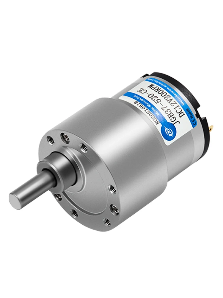 

JGB37-520DC Slow Motor Micro DC Reduction Motor 6v12v24V High Torque Speed Control Motor