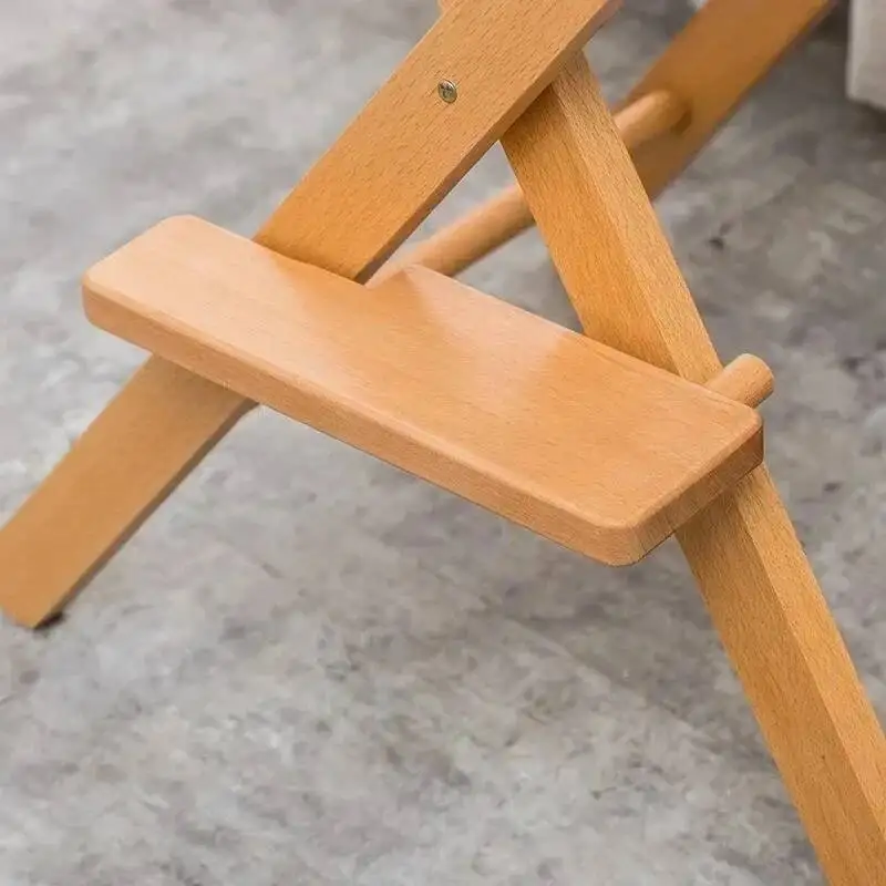 

Foldable Solid Counter Wood Bar Director Chair Leisure Chair Outdoor Backrest Office Makeup Fishing Outdoor Garden Armchairs