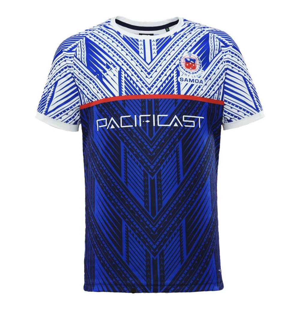 

2024 SAMOA home away rugby jersey NEW rugby shirt custom t-shirt BIG SIZE 5XL