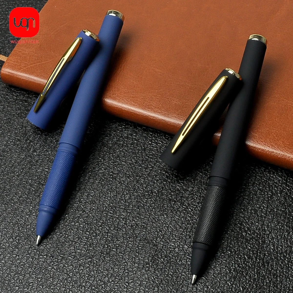 WQN Einfacher Blauer Matter Gelstift 0,7mm Neutraler Stift Schnelltrocknend Glatt Schreibend Große Kapazität Nachfüllbar Studien- und Bürobedarf 3/6 Stück – Detail 5