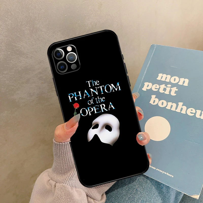 The Phantom of the Opera Bumper Phone Case For iPhone 14 13 12 11 15 16 Pro Max XS X XR Plus 12 13 Mini Cover