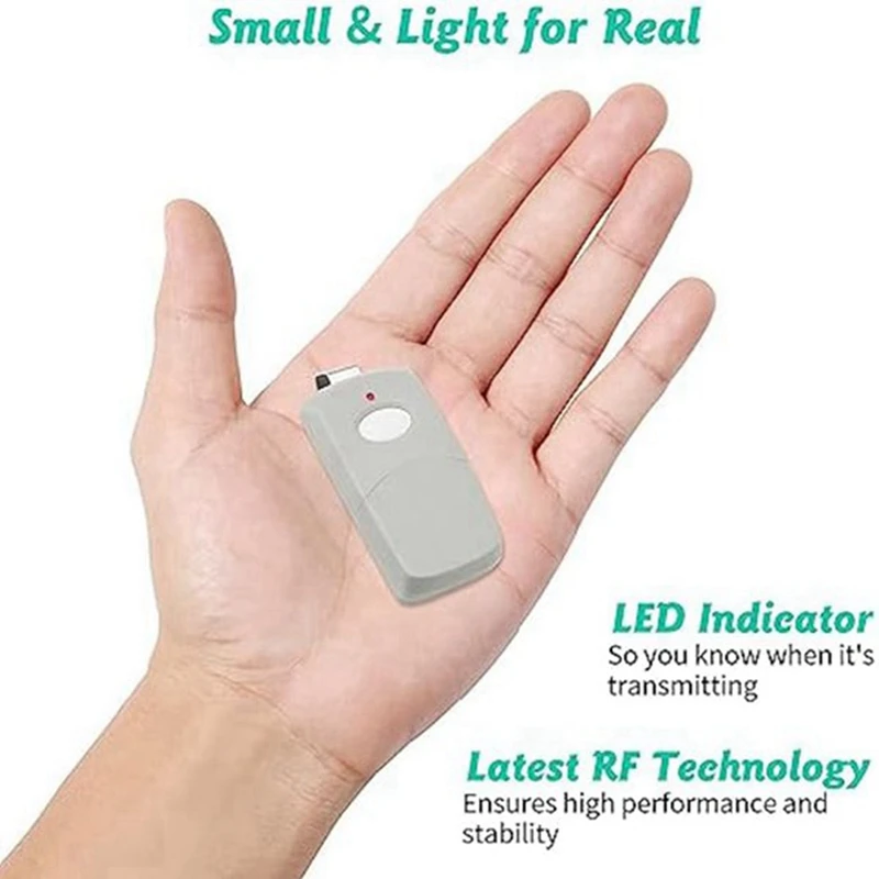 Replacement Multicode Linear Garage Door Opener Remote 3089,308911, MCS308911,MCS412001,10DIP Switch Remote,300MHZ