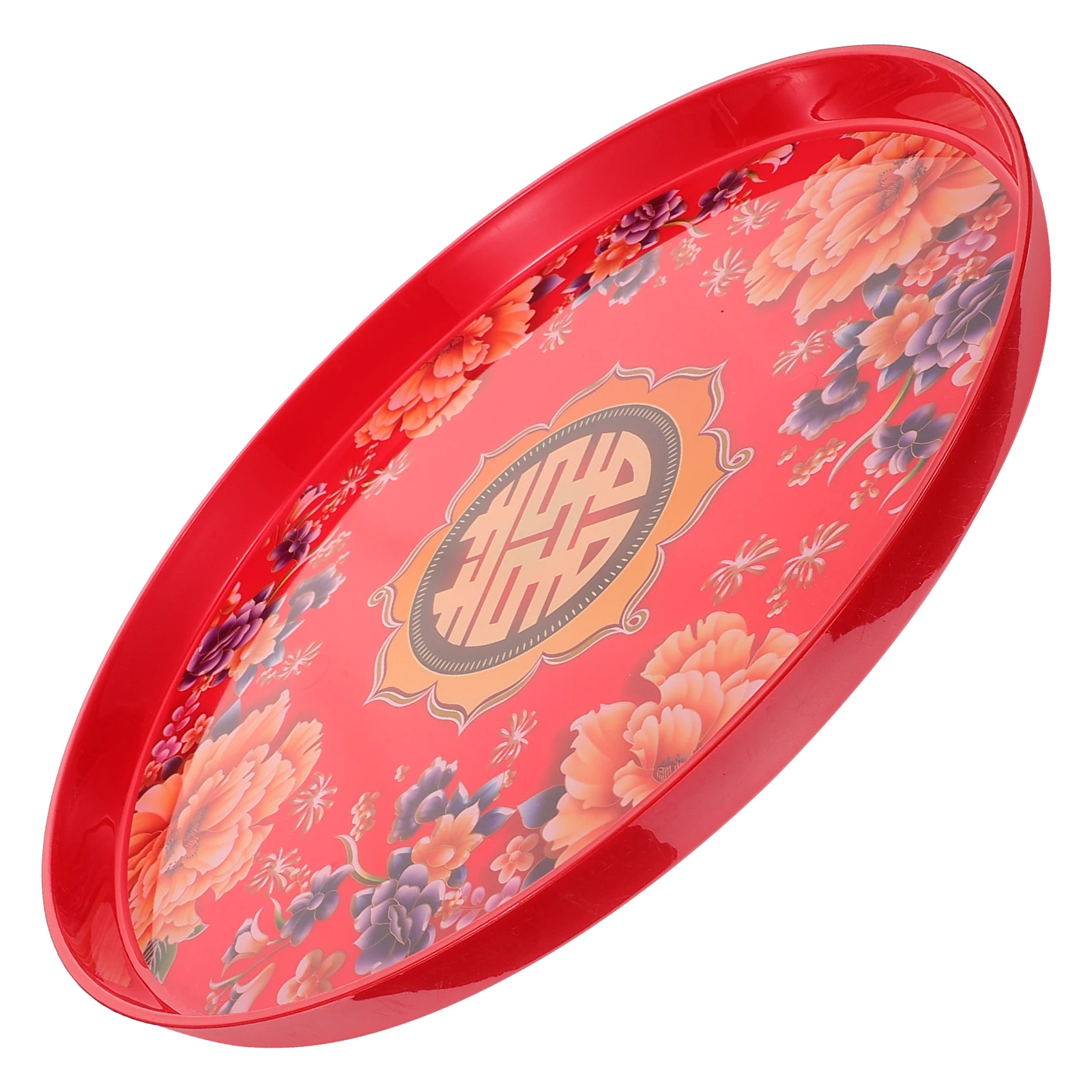 

Wedding Tea Tray Candy Plates Snack Serving Fruit Storage Kitchen Living Room Bedroom Traditional Chinese Style