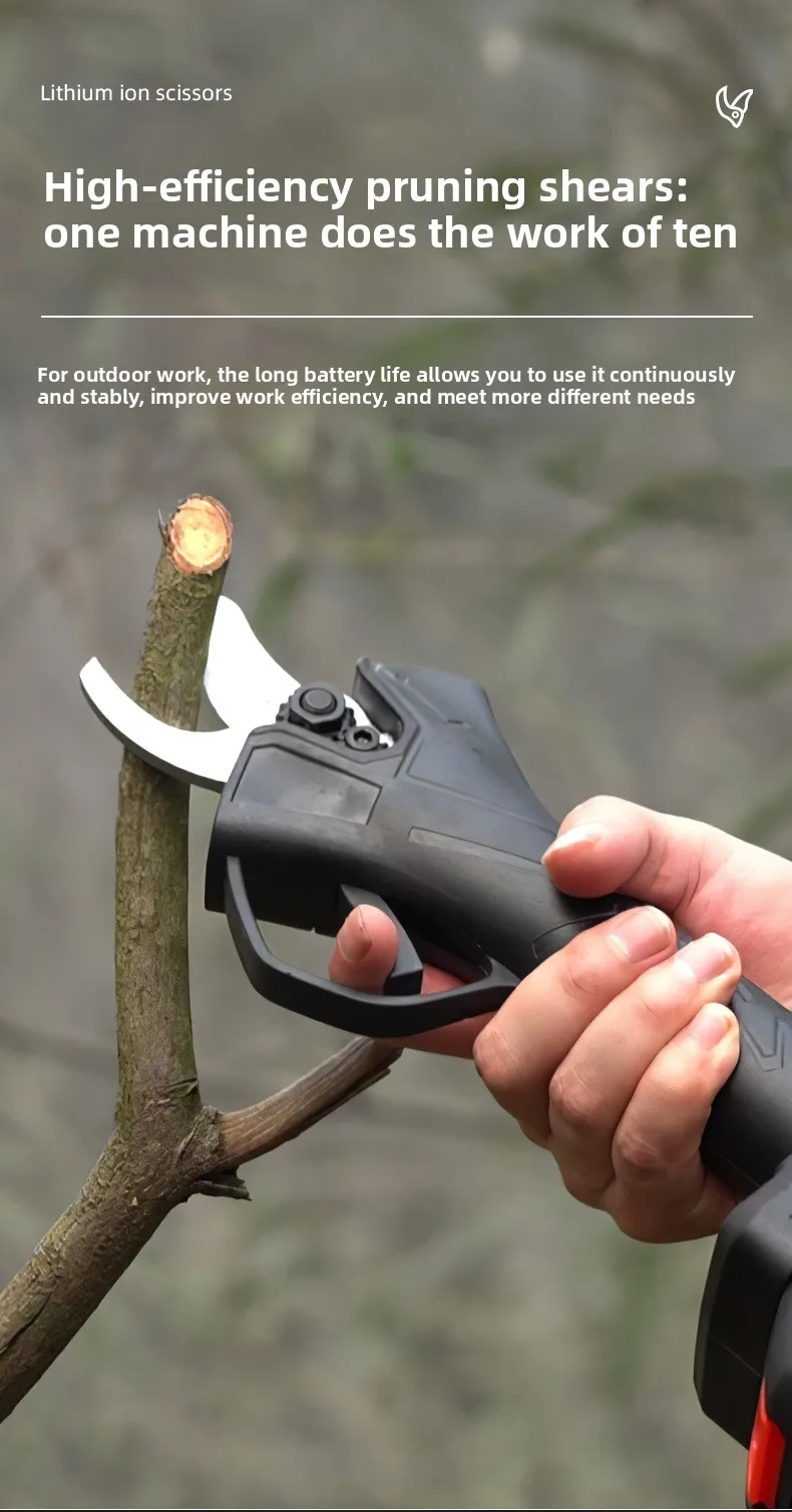 

Портативные бытовые электрические секаторы SK5 с лезвием для садовых высоких ветвей фруктовых деревьев