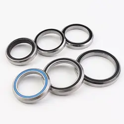 MUQZI Bicycle Headset Bearing 38/39/41/41.8/46.9/52MM Titanium Alloy MTB Steering Bearings Repair Parts Ring