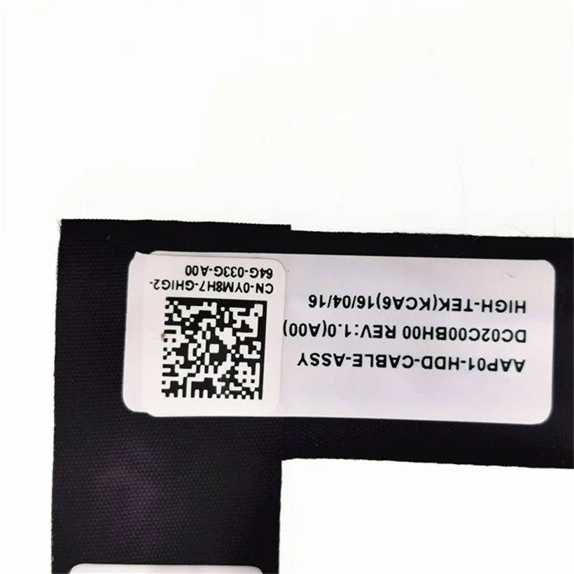 Новые оригинальные ноутбуки HDD кабель для DELL Alienware 13 R2 M13 R2 dc02c00bрог 0YM8H7 YM8H7