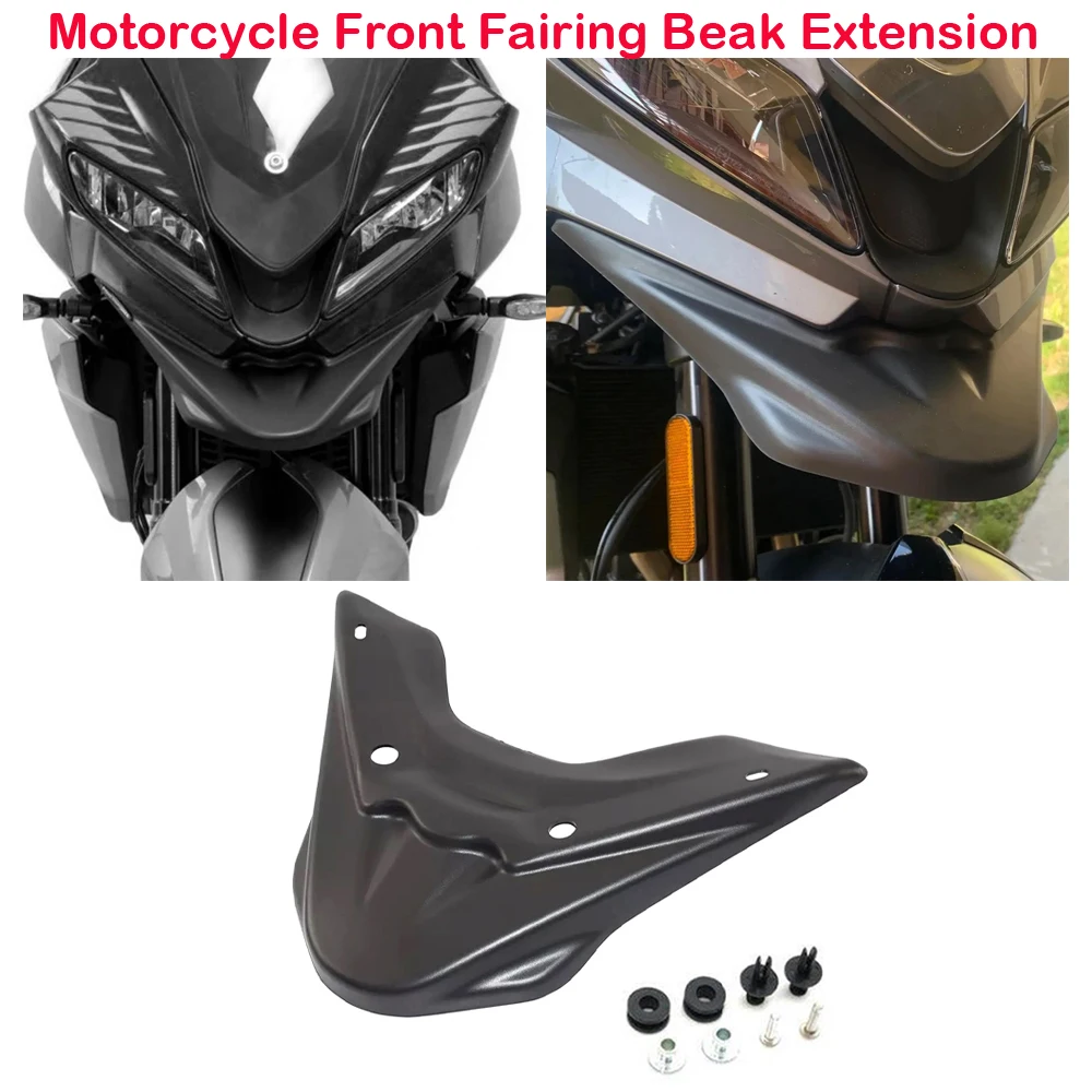 Fits for Triumph Tiger 660 Sport ABS 2023 2024 2025 Motorcycle Front Beak Nose Extension Plate Fairing Spoilers Extender Cover