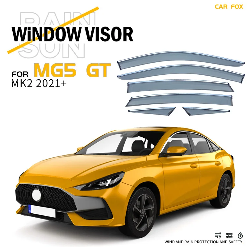 

For MG 5MG5 MG GT MG SW EV Window visor Weather Shield Side Window Deflector Car windshield weather shield Car accessories