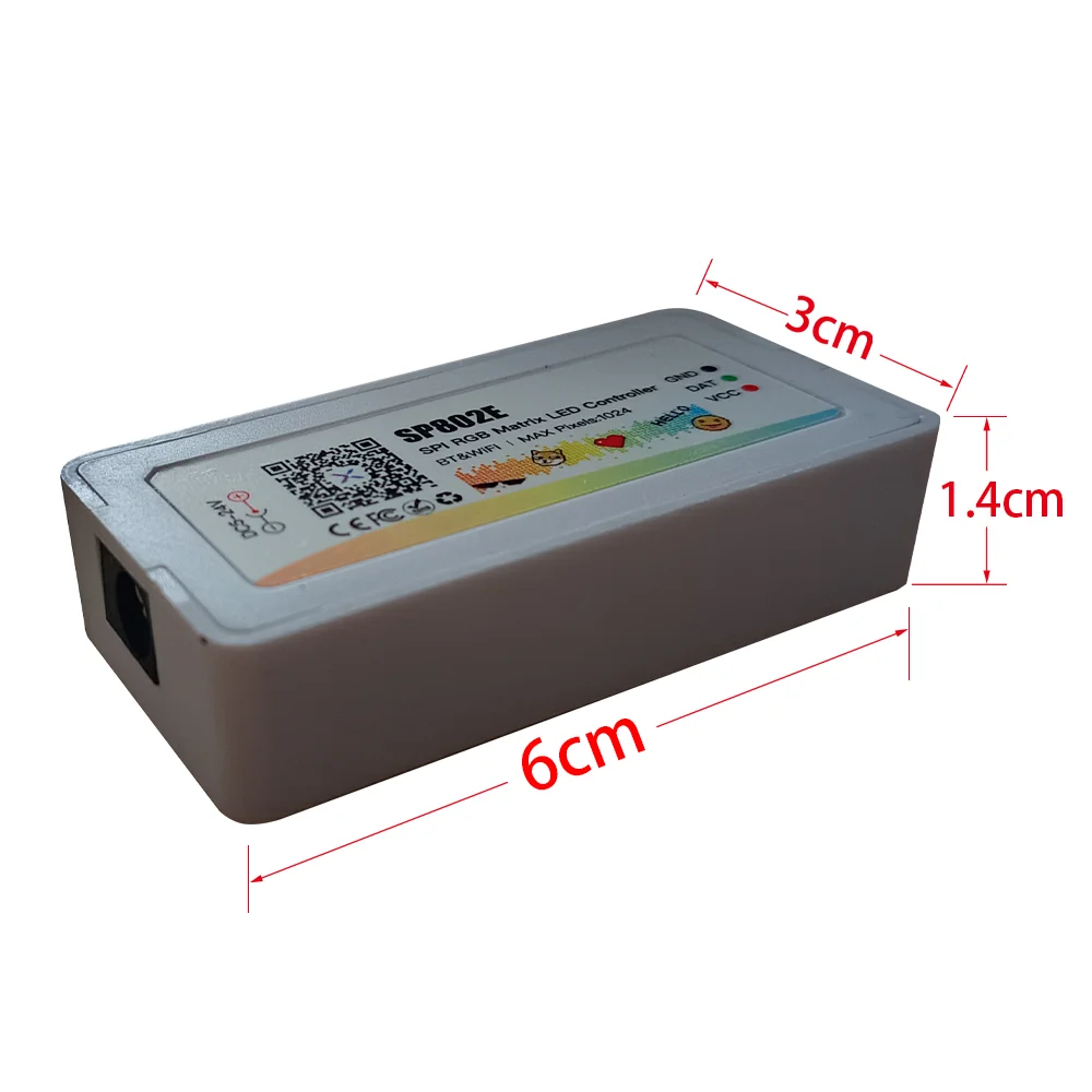 SP802E SPI RGB LED Lamp Screen Controller, Supporting Text, Pictures, Moving Pictures And Music Effects