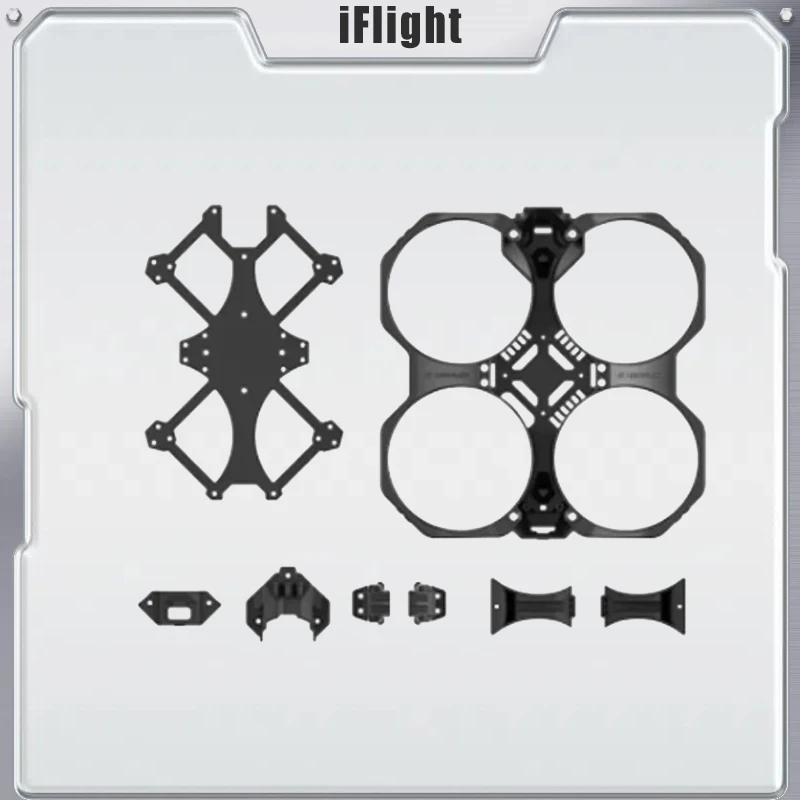 iFlight Defender 25 FPV 프레임 교체 부품(덕트/상부 플레이트/캐노피/랜딩 스키드/배터리 홀더/배터리 커넥터 홀더)