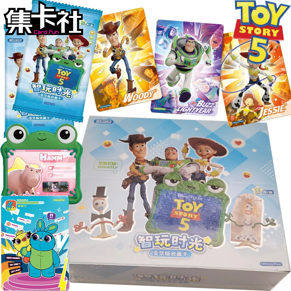 

New Official Card.fun Classic American Movies Toy Story 5 Collection Card Cartoon Stylish Design Practical Characters Cards Gift
