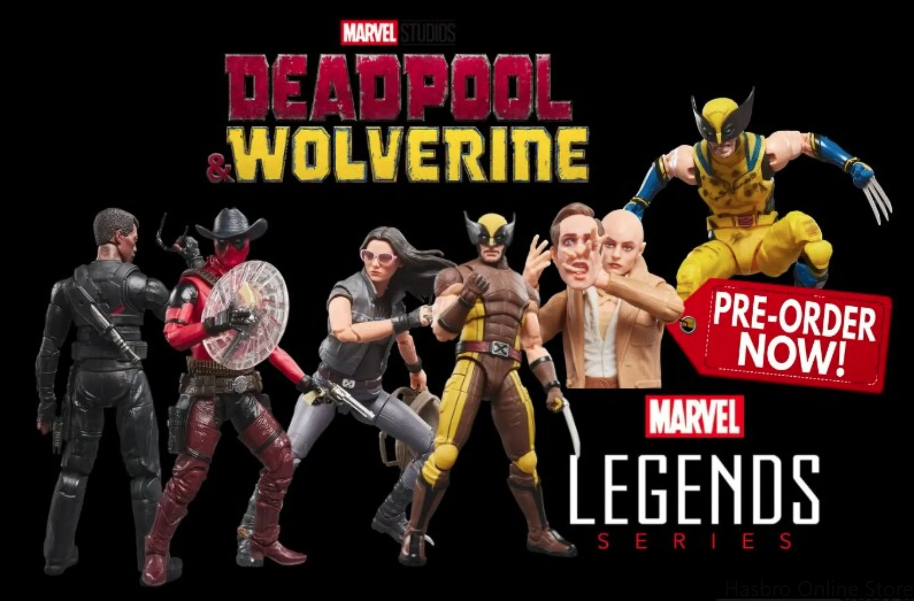 【Prevendita aprile】Hasbro Marvel Legends Series Wolverine Action Figure da 6 pollici e 3 accessori DEADPOOL e WOLVERINE G2365