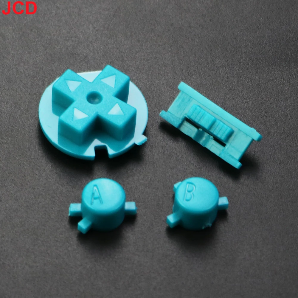 JCD 1 Set Geeignet für Game Boy Color Tastengehäuse für GBC Farbtasten GBC Spiel Ersatz-Tasten-Kit DIY Farbe