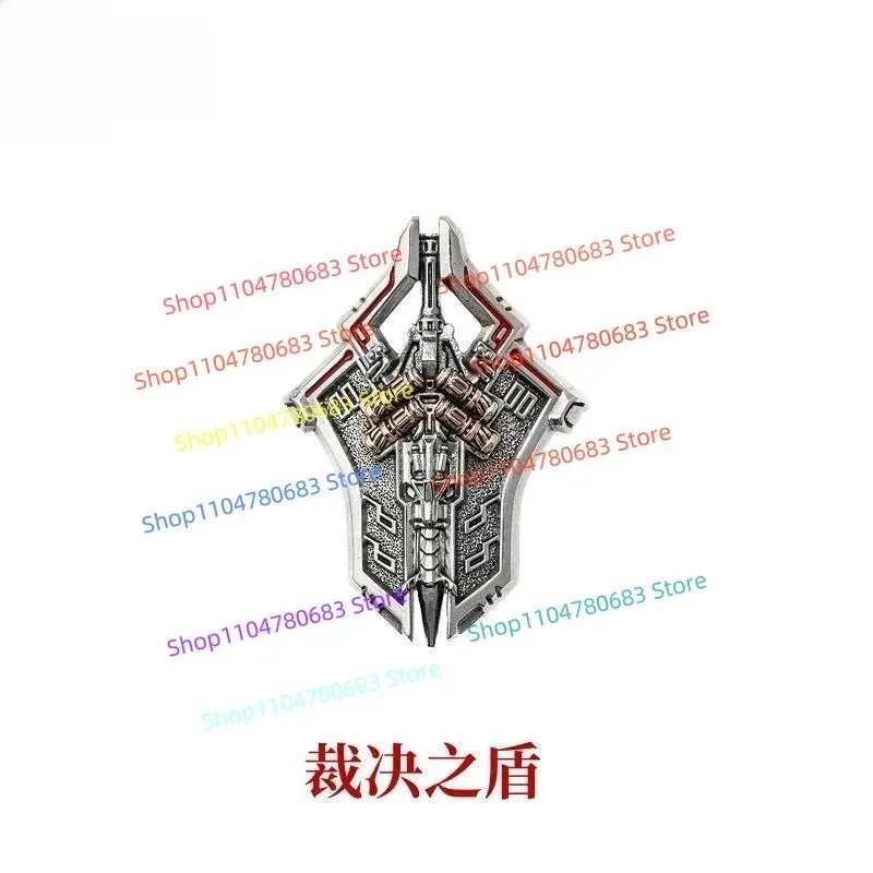 MOC اللبنات الصليبية المعادن المحارب المغناطيسي الشكل الصغير التجمع نموذج عرض أنيمي الكرتون سطح المكتب ديكور لعبة هدية #4