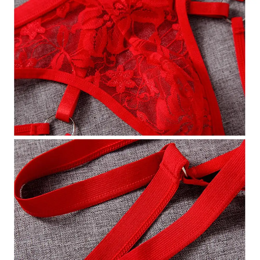 

Underwear Men's G-Strings Underpants Exotic Panties Transparent Lace Hollow Out Thongs Sissy Open Butt Briefs