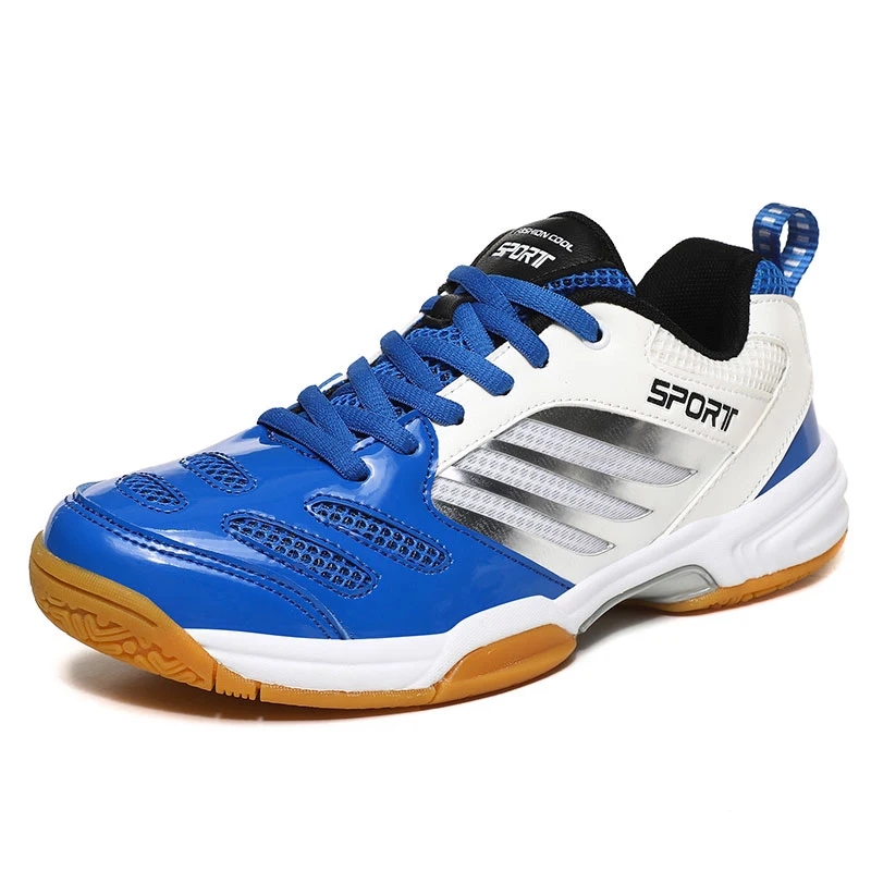 Men Badminton Shoes Table Tennis Shoes Volleyball Shoes Sport Sneakers Anti Skid Plus Big Size 47 48 49